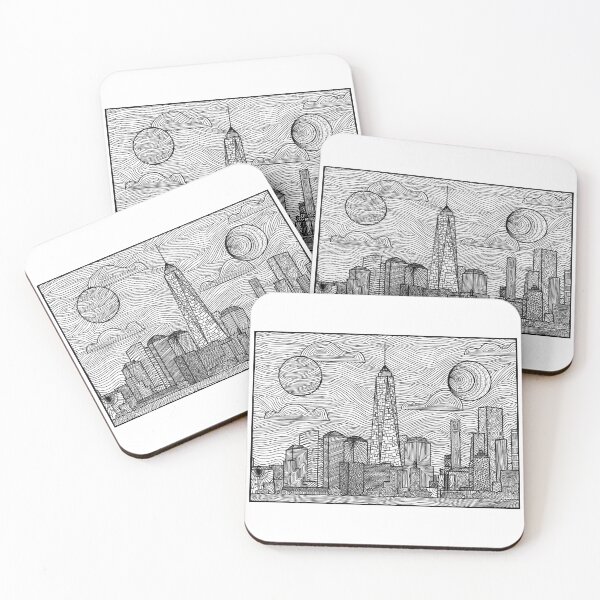 Item preview, New Doodled York designed and sold by HORVAC.