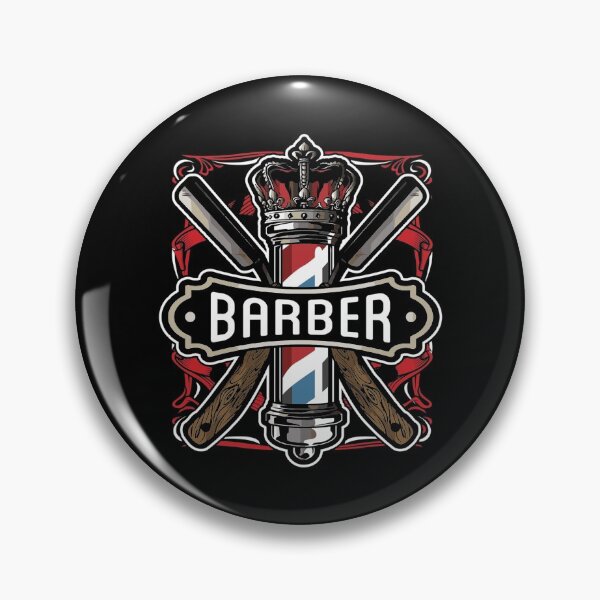 Item preview, Barber Pole Vintage Cool Outfit Hairdresser Razors Gift designed and sold by Vlashilo.