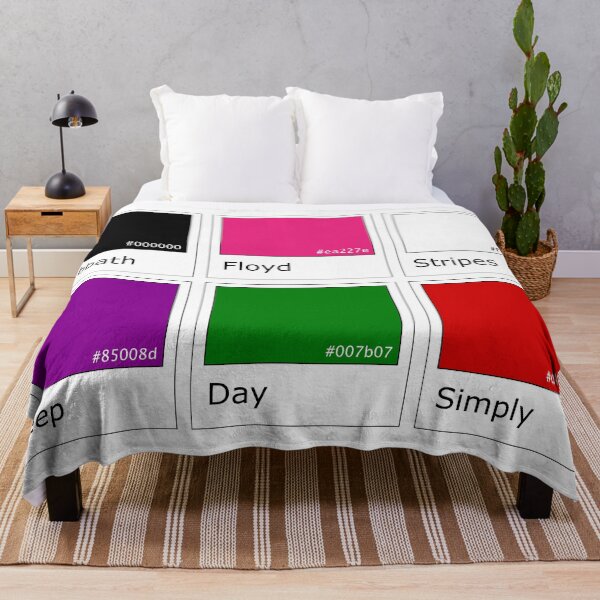 Item preview, Colors of Rock - Black Pink Purple Green White and Red designed and sold by Groenendijk.