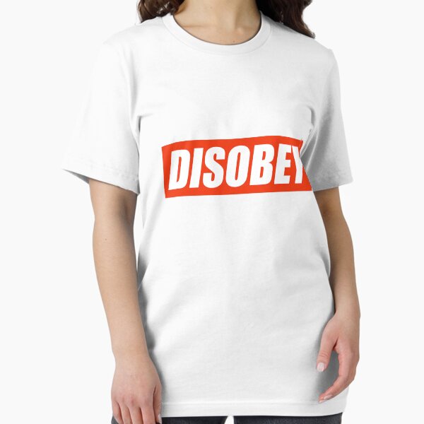 Item preview, DISOBEY - Anti NWO, Conspiracy, Retro, Illuminati, Conform, Woke, Awake designed and sold by Youniverse1111.
