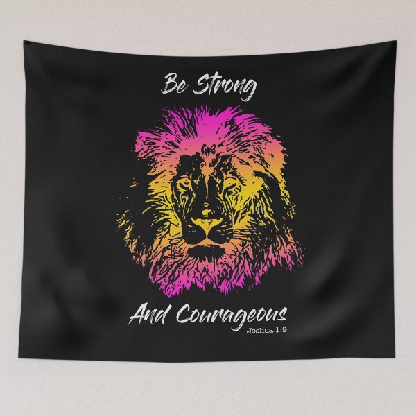 Item preview, Be Strong And Courageous  designed and sold by mbogarin-0412.