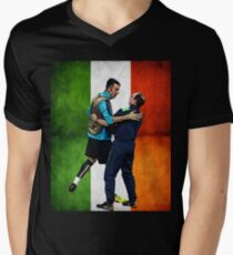 Martin O'Neill & Gigi Buffon Men's V-Neck T-Shirt