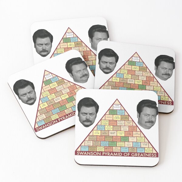 Item preview, Ron Swanson Pyramid of Greatness designed and sold by whaleguy.
