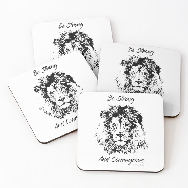 Item preview, Be Strong And Courageous designed and sold by mbogarin-0412.