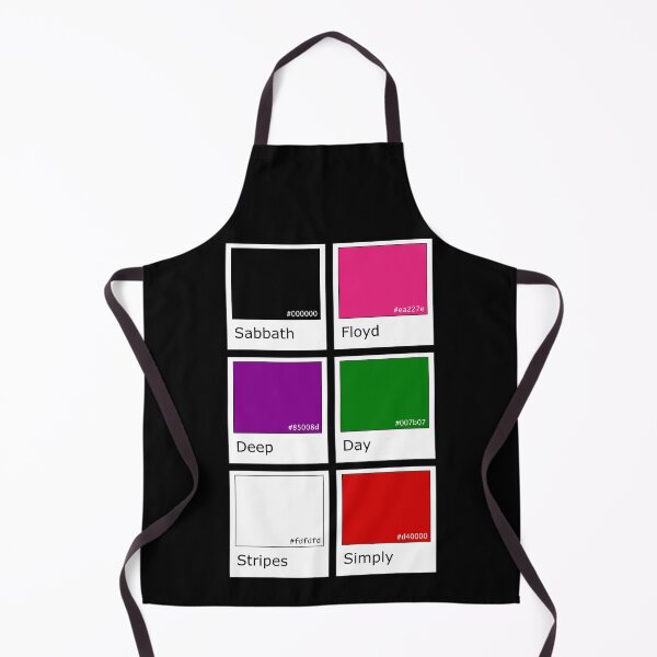 Item preview, Colors of Rock - Black Pink Purple Green White and Red (on black) designed and sold by Groenendijk.