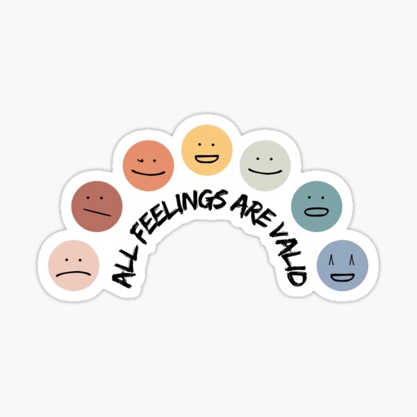 Roue des sentiments Sticker