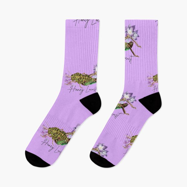Item preview, Honey Locust With Purple Flowers Vintage Illustration Design  designed and sold by EarthArtDesigns.