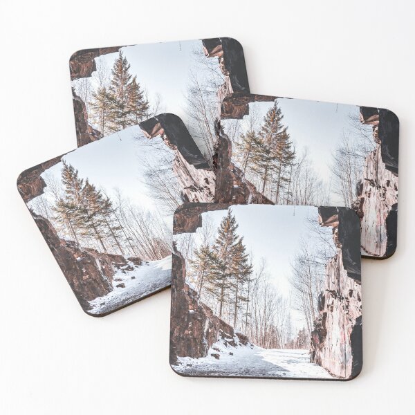 Item preview, The Tunnel | Landscape Photography in Minnesota | Winter and Forest designed and sold by anthonylonder.