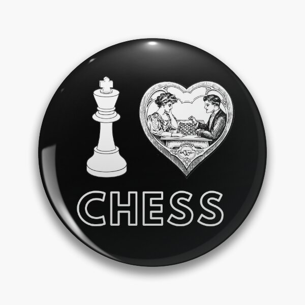 Item preview, I LOVE CHESS designed and sold by KingsManKind.
