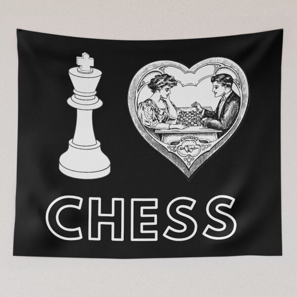 Item preview, I LOVE CHESS designed and sold by KingsManKind.