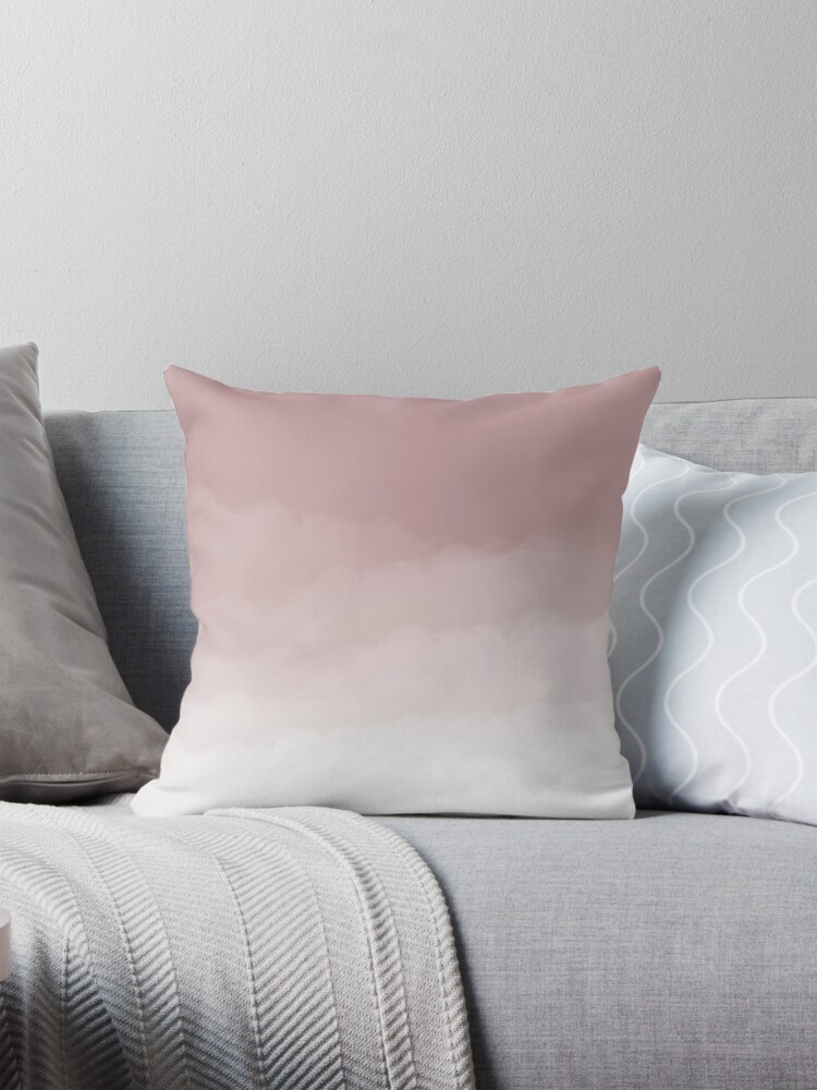 Dusty pink throw pillow hotsell