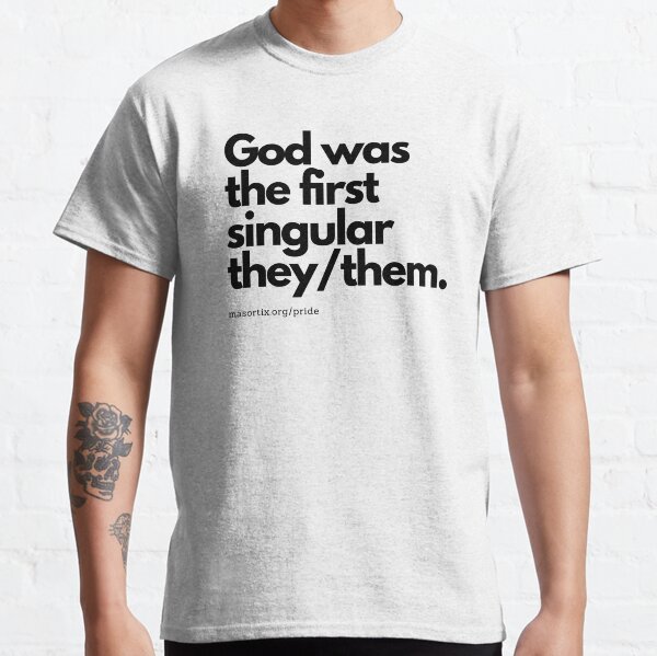 Item preview, God uses they/them designed and sold by MASORTIX.