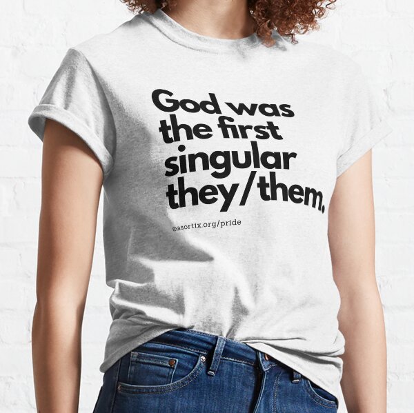 Item preview, God uses they/them designed and sold by MASORTIX.