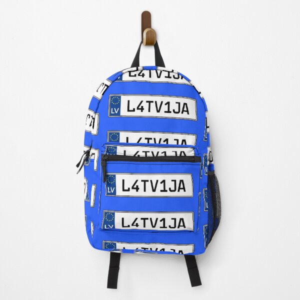 Item preview, Latvia Latvija car license plate designed and sold by Travellerz.