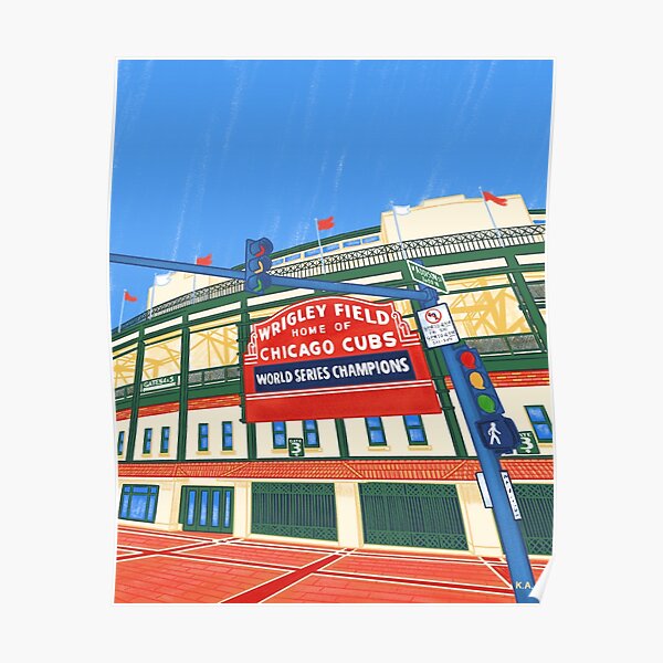 Wrigley Field Drawing