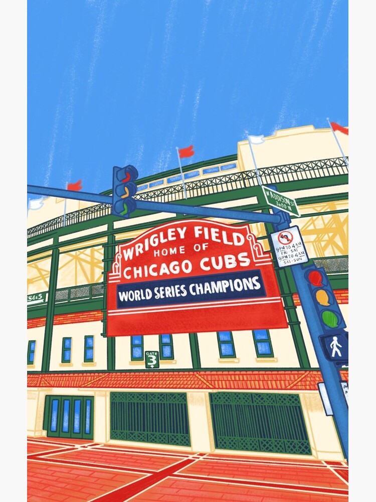 Wrigley Field A-Line Dress for Sale by Krystelle Ann Avsec