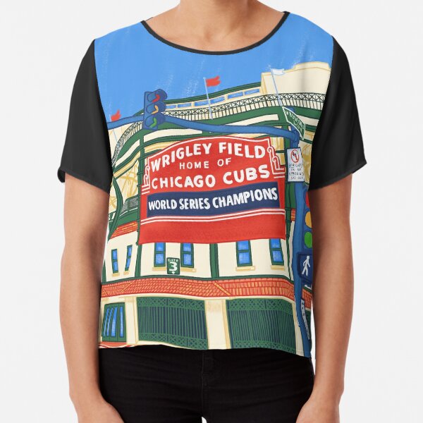 Wrigley Field A-Line Dress for Sale by Krystelle Ann Avsec