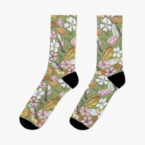 Item preview, Fondo de primavera de flor de almendra y nueces. designed and sold by galunga-art.