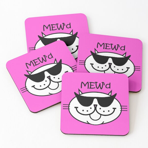 Item preview, MEW'd - White Cat designed and sold by RawSunArt.