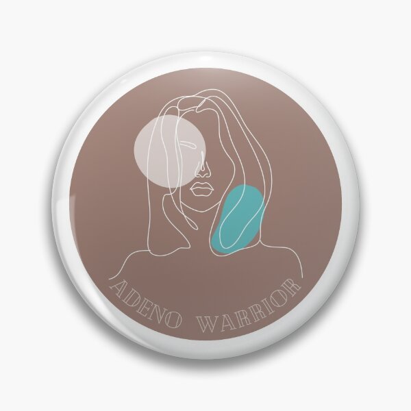 Item preview, One line art flowers and woman - Adeno / Adenomyosis Awareness designed and sold by endoemmm.