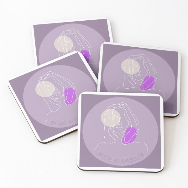 Item preview, One line art flowers and woman - PCOS / Polycystic Ovarian Syndrome Awareness designed and sold by endoemmm.