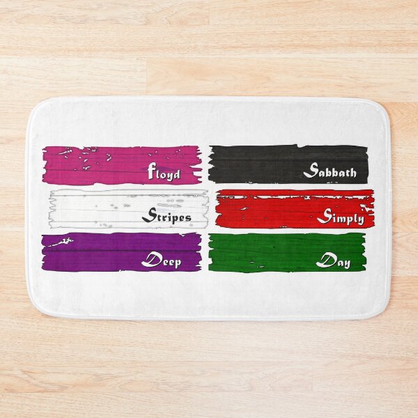 Item preview, Colors of Rock - Pink Black Red Purple Green White designed and sold by Groenendijk.