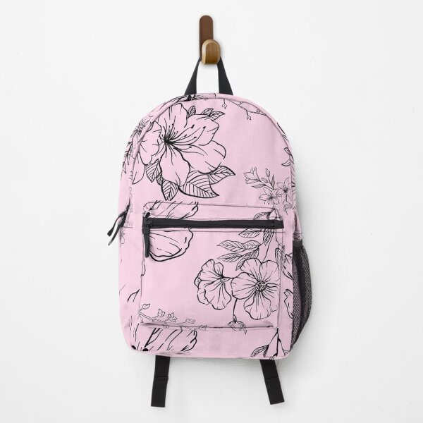 Item preview, Black Floral Pattern designed and sold by EvelinePatterns.