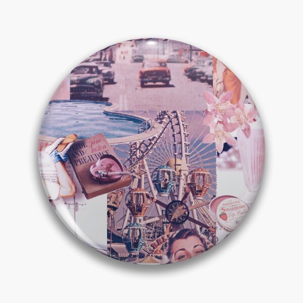 Item preview, pink ladies collage tapestry designed and sold by celestivl.