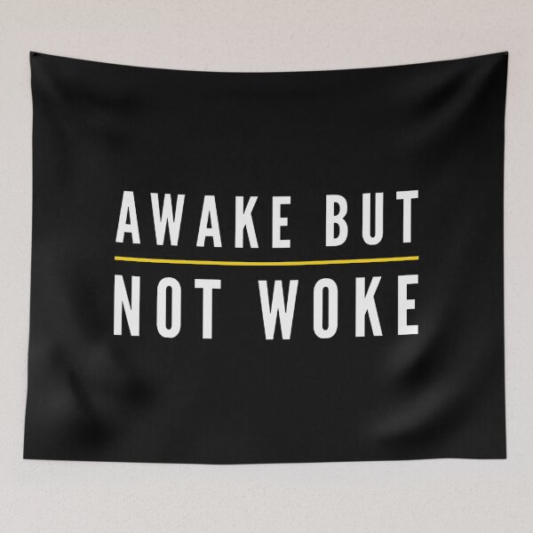 Item preview, Awake But Not Woke designed and sold by suver.