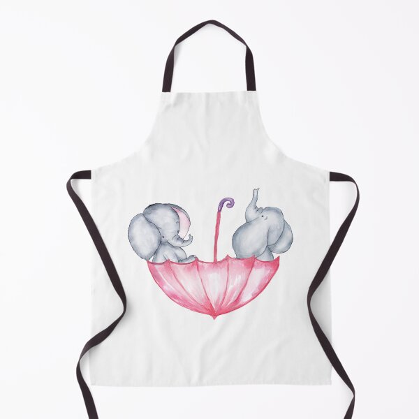 Item preview, Two baby elephants in an umbrella designed and sold by JeremyMadaci.