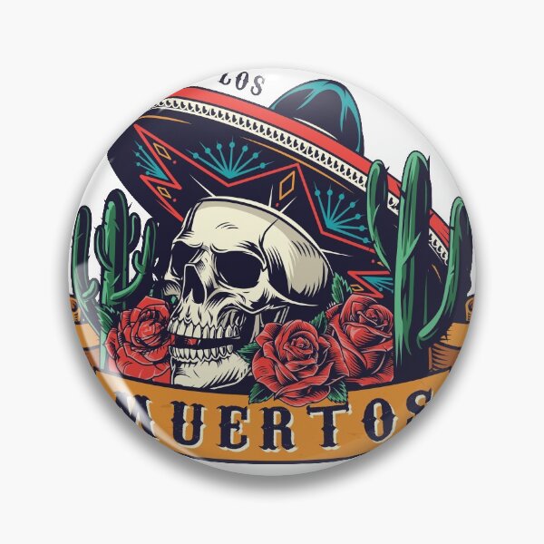 Item preview, mexican skull sambrero muertos dia de los designed and sold by kikinafashion.
