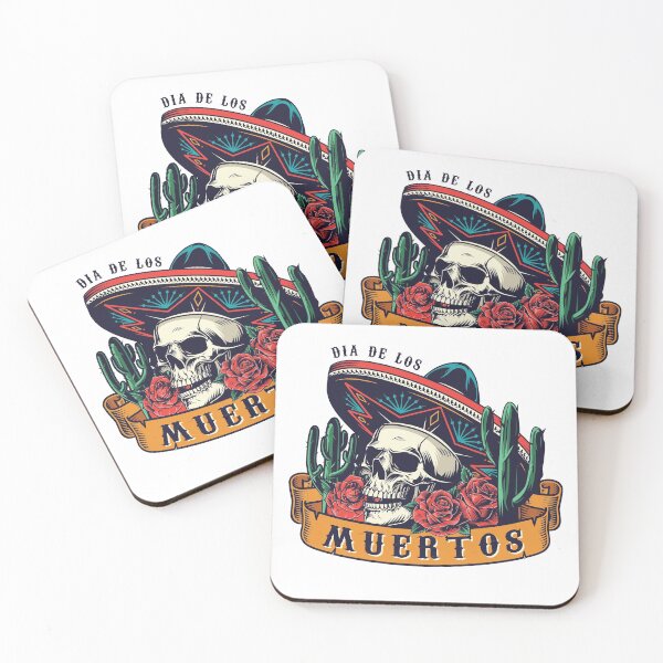 Item preview, mexican skull sambrero muertos dia de los designed and sold by kikinafashion.