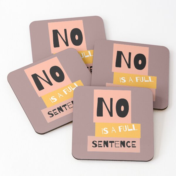 Item preview, No is a full sentence designed and sold by StacieNichols.