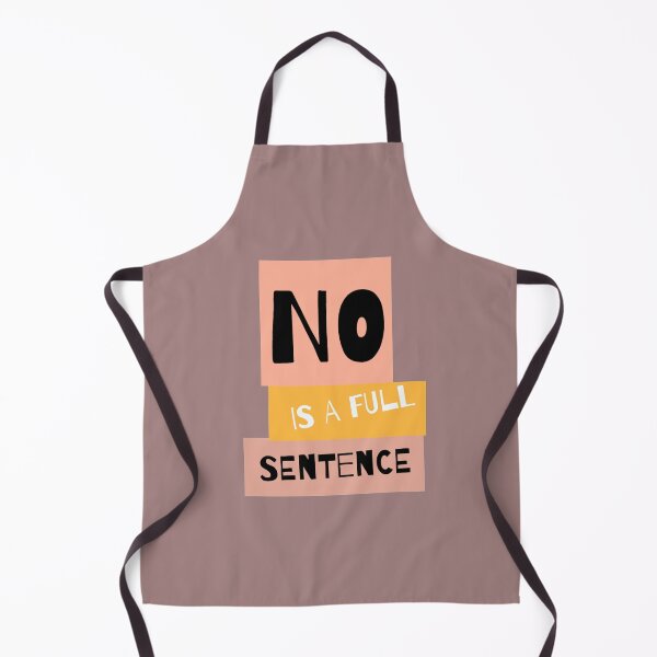 Item preview, No is a full sentence designed and sold by StacieNichols.
