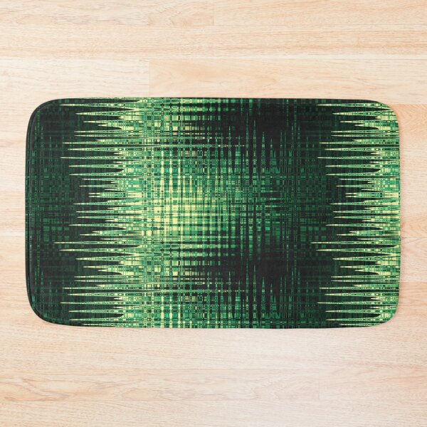 Item preview, Green Interfering Sine Waves designed and sold by EzbieArt.