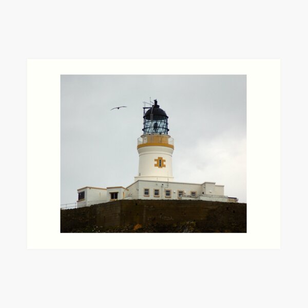 Muckle Flugga Lighthouse, Shetland Art Print