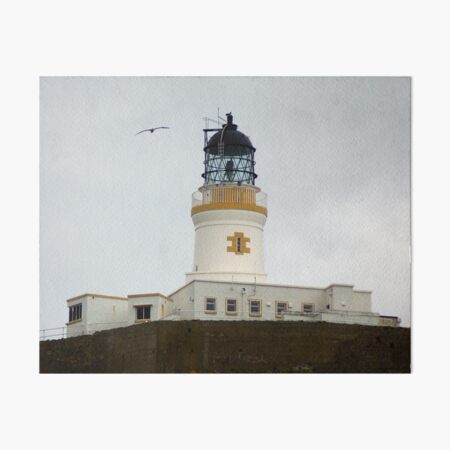 Muckle Flugga Lighthouse, Shetland Art Board Print