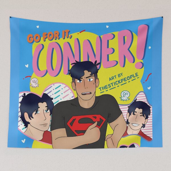 Item preview, GO FOR IT CONNER!! designed and sold by TheStickStudios.