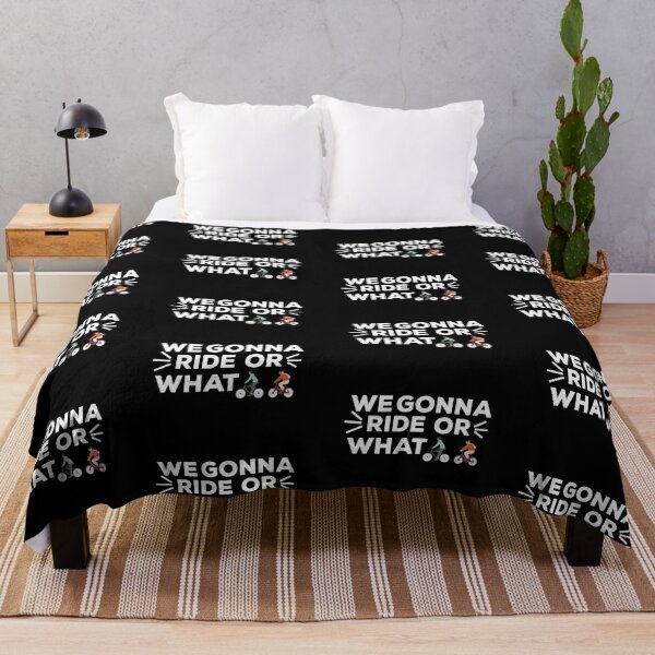 Item preview, We Gonna Ride Or What Couple Quote Design designed and sold by AritraSur.
