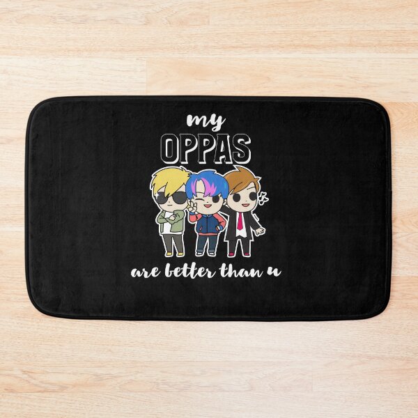 Item preview, My Oppas are better - kawaii Kpop Idols Chibi designed and sold by GLwithUs.