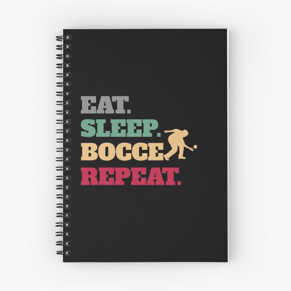 Item preview, Eat Sleep Bocce Repeat designed and sold by Salvadax.
