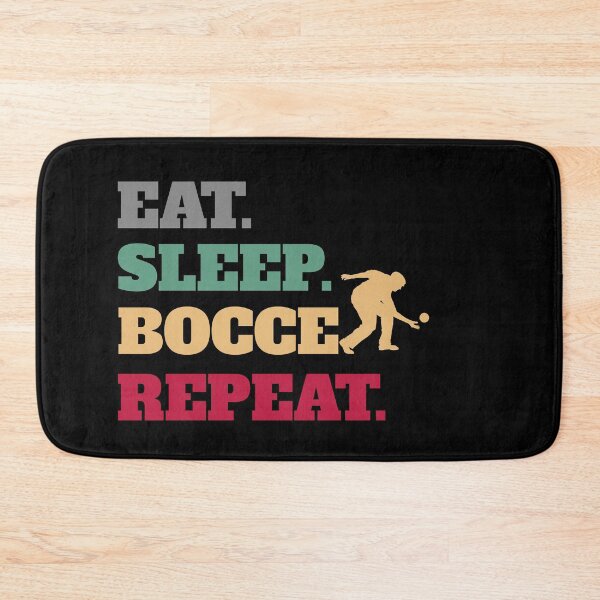 Item preview, Eat Sleep Bocce Repeat designed and sold by Salvadax.