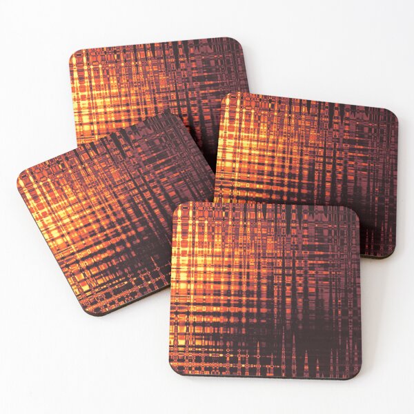 Item preview, Orange Interfering Sine Waves designed and sold by EzbieArt.