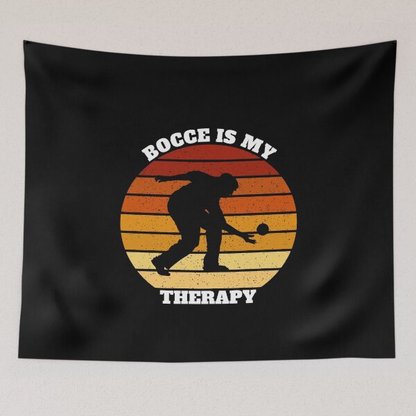 Item preview, Bocce Boule Petanque Is My Therapy  designed and sold by Salvadax.