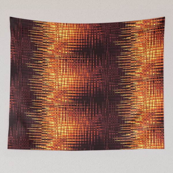 Item preview, Orange Interfering Sine Waves designed and sold by EzbieArt.