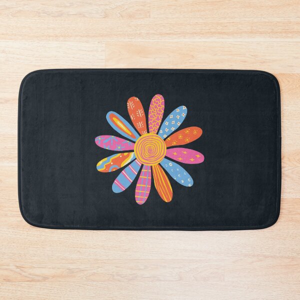 Item preview, Patchwork Patterned Daisy Flower designed and sold by Windmill Wildflowers.