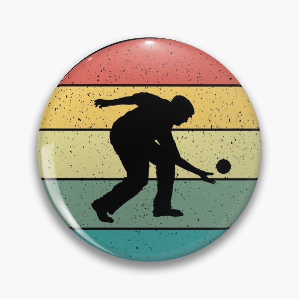 Item preview, Retro Vintage Bocce Boule Petanque Player designed and sold by Salvadax.