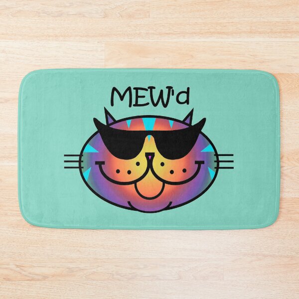 Item preview, MEW'd - Groovy Rainbow Tabby designed and sold by RawSunArt.