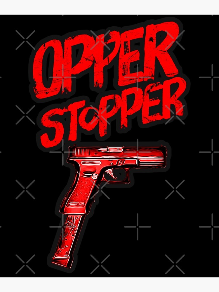 supreme, black background, red, Glock, gun, weapon, typography, simple  background, artwork, pistol