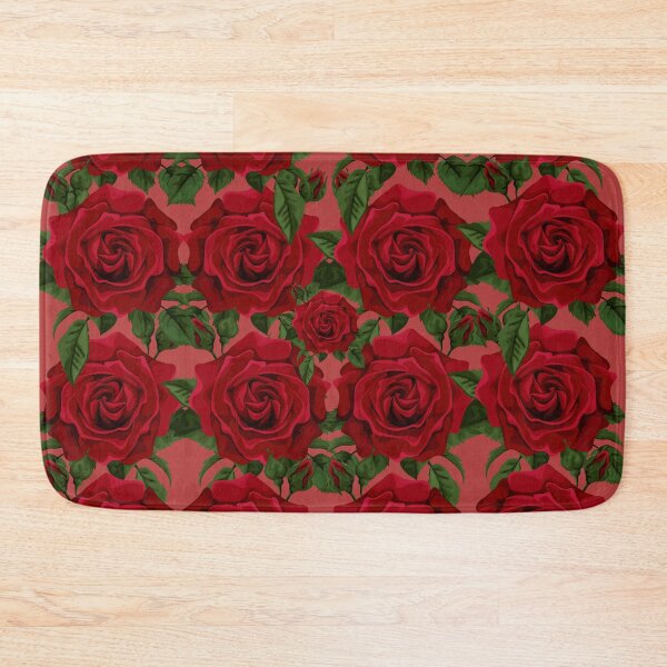 Item preview, Beautiful Rose Pattern ( Red Background) designed and sold by Vimbuy.